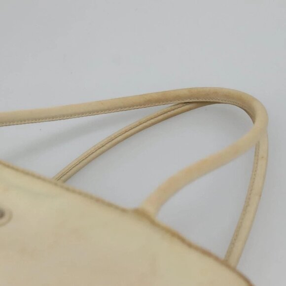 PRADA Hand Bag Nylon Beige Auth - Picture 9 of 16